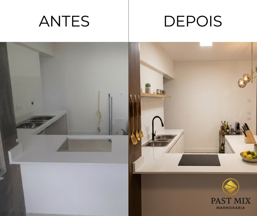 Quartzo Branco: O guia definitivo para bancadas modernas em São Paulo